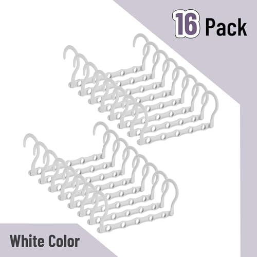 Mr. Pen- Space Saving Hangers, 16 pcs, 360° Rotating Hooks - Image 2