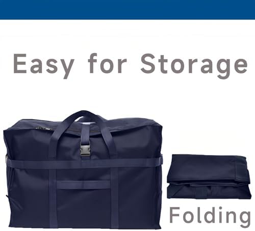 Arxus Large Duffel Bag, Waterproof Carry on Weekend Overnight Storage Bag over Luggage for Airline, Travel, Camping, Moving - Image 6