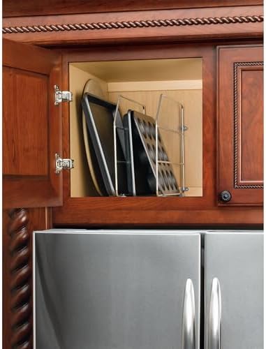 Rev-A-Shelf 12" Bakeware and Tray Divider for Wall/Base Cabinets, 2 Pack - Image 2