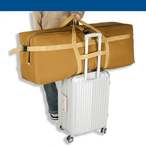 Arxus Large Duffel Bag, Waterproof Carry on Weekend Overnight Storage Bag over Luggage for Airline, Travel, Camping, Moving - Image 3