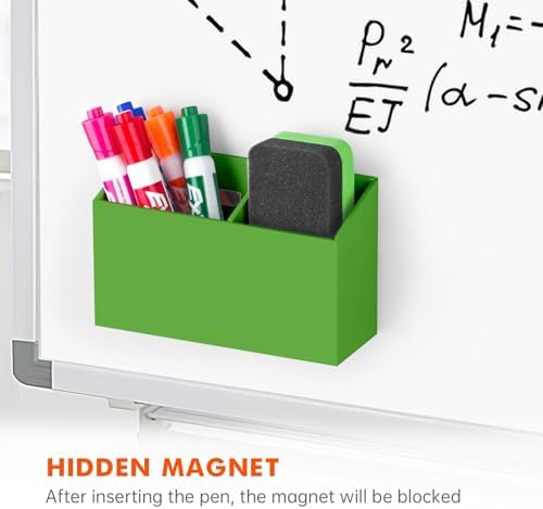 BEYGORM Magnetic Dry Erase Marker Holder for Whiteboard & Refrigerator - Image 4