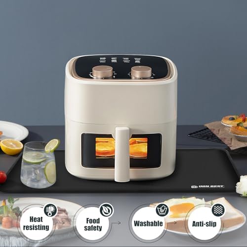 Heat Resistant Mat for Air Fryer, Silicone Mat for Kitchen Counter - Image 2