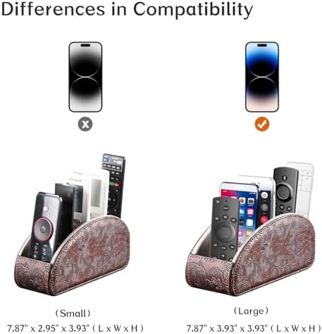 All-in-One TV Remote Holder/Caddy for Remote Conrtols with 5 Compartments - Image 3
