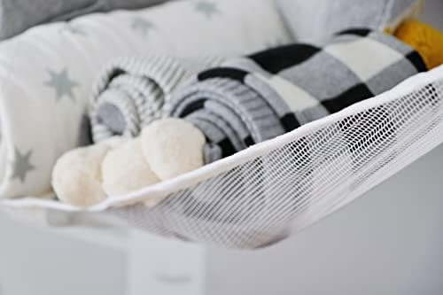 Dreambaby Jumbo Toy Storage Corner Hammock Net Organizer - 6 ft Long - Holds up to 30lbs Maximum Weight - Model L693 - Image 5