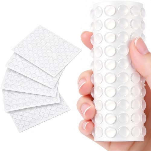 FATLODA 500PCS Cabinet Bumpers, Clear Rubber Bumpers Self Adhesive by FATLODA