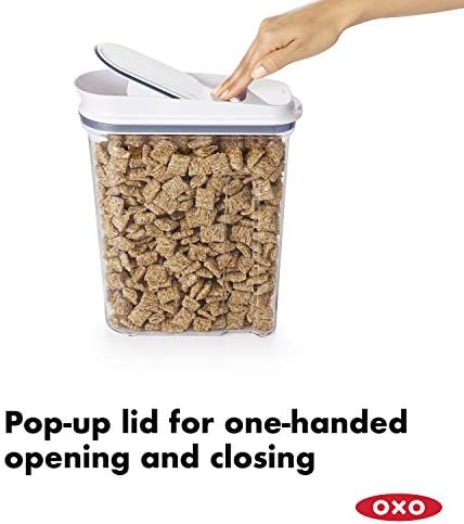 OXO Good Grips Airtight POP Medium Cereal Dispenser (3.4 Qt) (Pack of 8) - Image 2