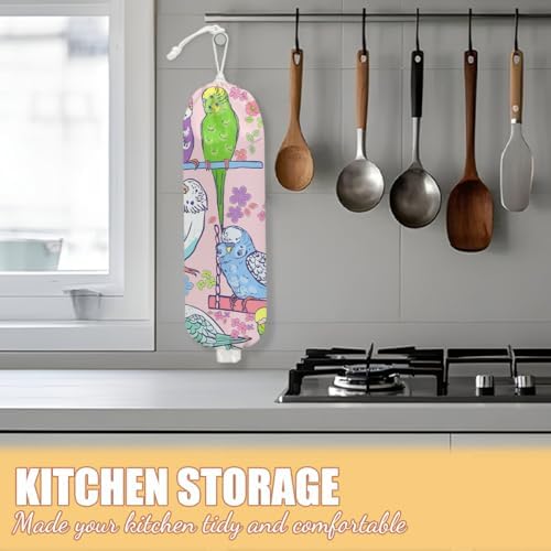 Parrot Plastic Bag Holder, Wall Mount Grocery Bag Holde - Image 5