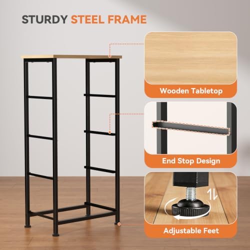 Sweetcrispy Dresser for Bedroom, 4 Drawer Storage Cabinet, Tall Nightstand - Image 5