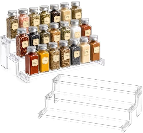 Lifewit 14″ Spice Rack, Perfume Cologne Stand, Tool-Free Assembly, 2 Pcs by Lifewit
