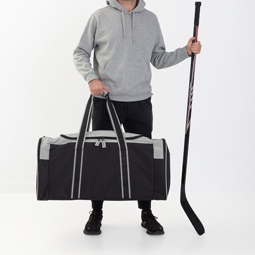 Jetstream Heavy Duty Multi Pocket Durable Sports Gym Equipment Travel Duffel Bag - Image 2