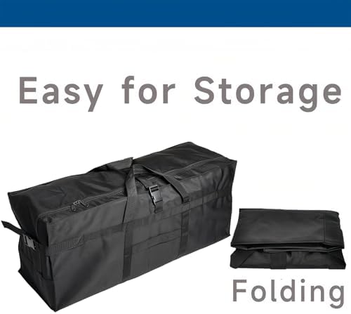 Arxus Large Duffel Bag, Waterproof Carry on Weekend Overnight Storage Bag over Luggage for Airline, Travel, Camping, Moving - Image 6