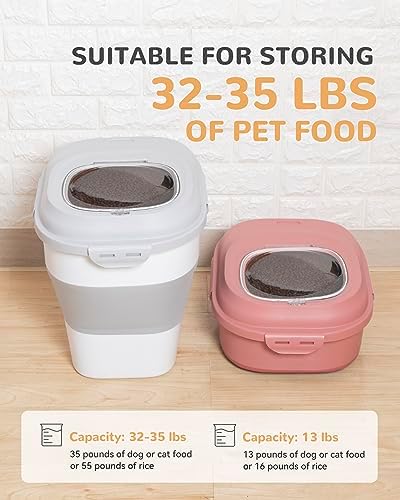 30-35 Lbs Dog Food Storage Container Collapsible Dog Food Container - Image 4