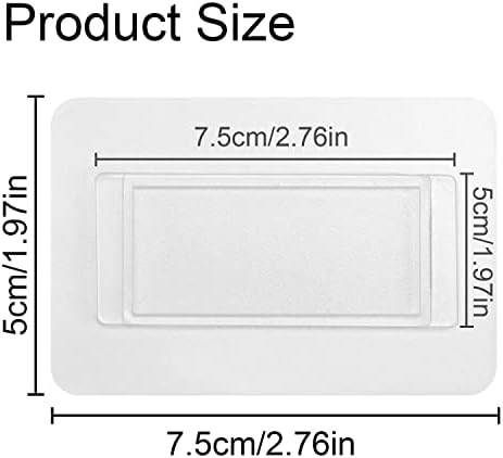 Boperzi Replacement Adhesive Strip for Toothbrush Holder Wall Mounted Toothpaste Dispenser (2 PCS) - Image 2