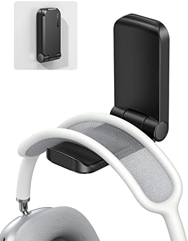 Lamicall Headphone Stand, Sticky Headset Hanger, Adhesive Headphone Holder by Lamicall