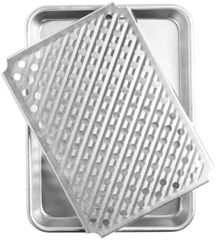Nordic Ware Naturals Quarter Sheet with Multi-Purpose Oven and Cooling Rack - Image 2