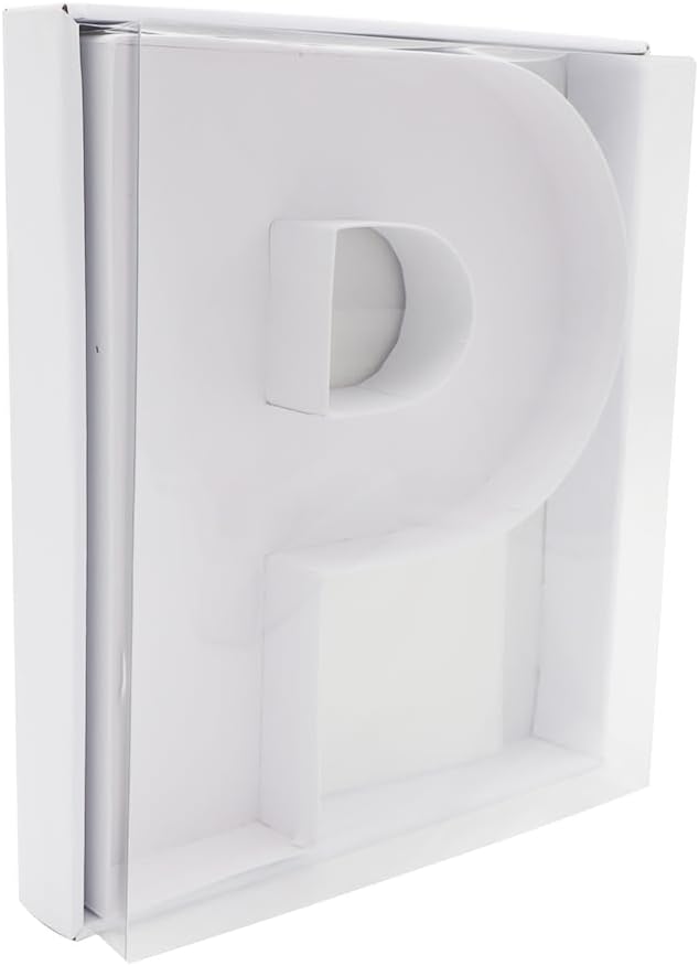 12" Fillable Cardboard Letter Charcuterie Gift Cupcake Box With Cover Sweets Packaging (P)