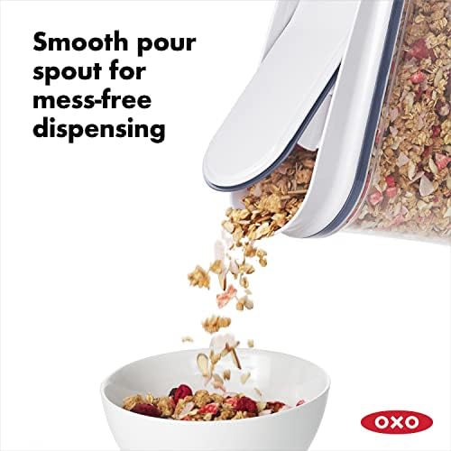 OXO Good Grips POP Airtight Cereal Dispenser 3-Piece Set, 3.4 Qt Each - Image 4