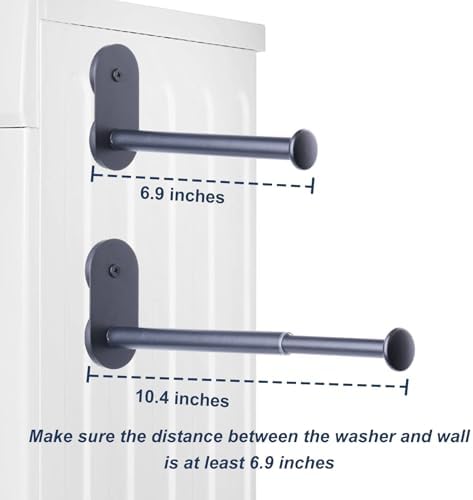 Extendable Magnetic Hanger Holder for Laundry Room, Storage Organizer 1Pack - Image 5