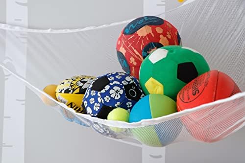 Dreambaby Jumbo Toy Storage Corner Hammock Net Organizer - 6 ft Long - Holds up to 30lbs Maximum Weight - Model L693 - Image 4