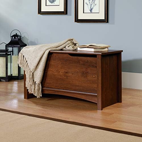 Sauder 412221 Shoal Creek Storage Chest, Oiled Oak® Finish - Image 2