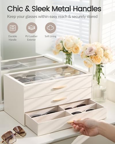 Lolalet Enlarged Sunglasses Organizer for women - Image 3
