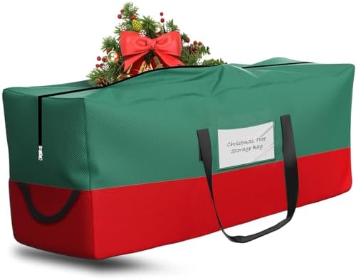 Christmas Tree Storage Bag 8 Ft Artificial Tree 600D Oxford Storage Bag by HighQualityBetterLife