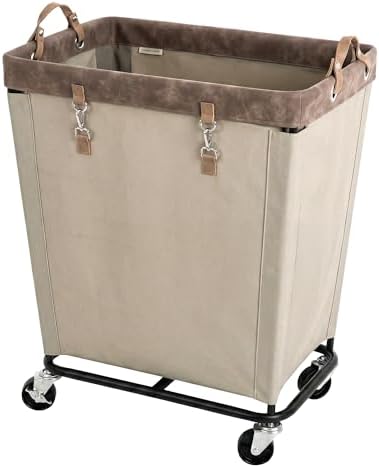 StorageWorks 210L Laundry Basket with Wheels, Rolling Hampers for Clothing by StorageWorks