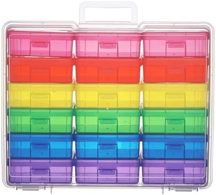 18 Pack Plastic Storage Box Arts & Crafts Storage Boxes & Organizers by PartyClubofAmerica