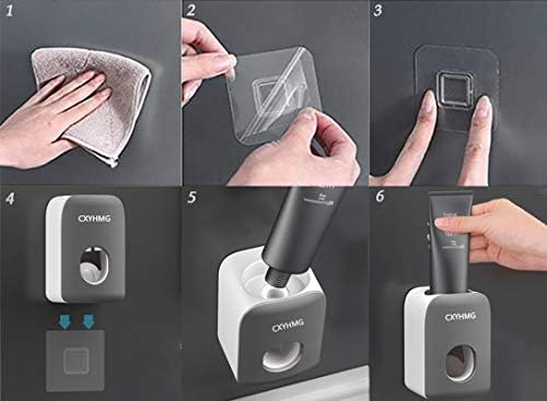 Automatic Toothpaste Dispenser for Kids, Toothpaste Squeezer, 2Black - Image 3