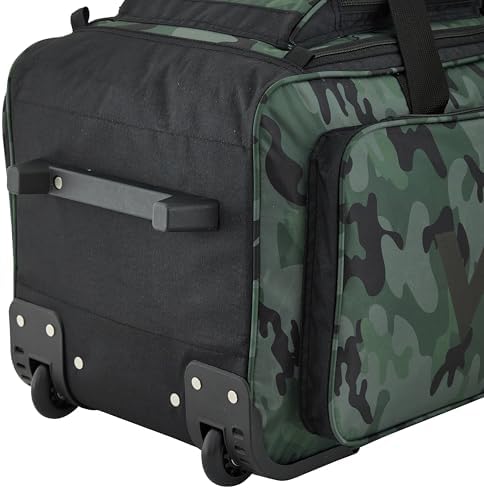 Wrangler Wesley Rolling Duffel Bag, Camo - Image 7