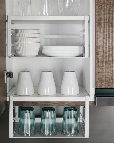 Nxconsu Under Shelf Basket, 2 Pack Under Shelf Storage Organizer, 16.1" - Image 5