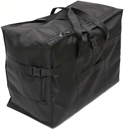 Arxus Large Duffel Bag, Waterproof Carry on Weekend Overnight Storage Bag over Luggage for Airline, Travel, Camping, Moving by Arxus