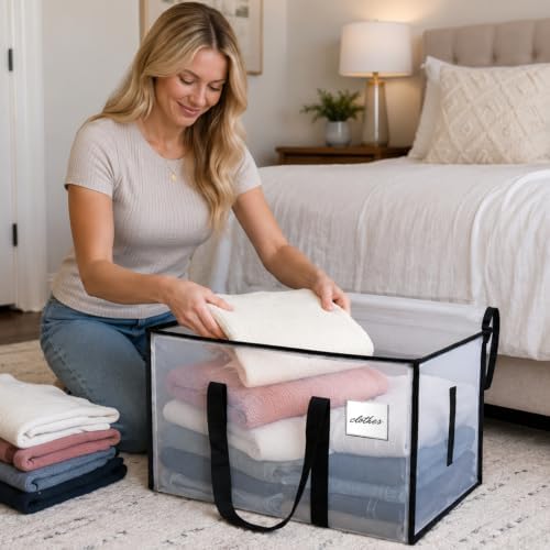 Extra Heavy Duty Large Moving Bags with Zippers and Reinforced Handles - Image 4