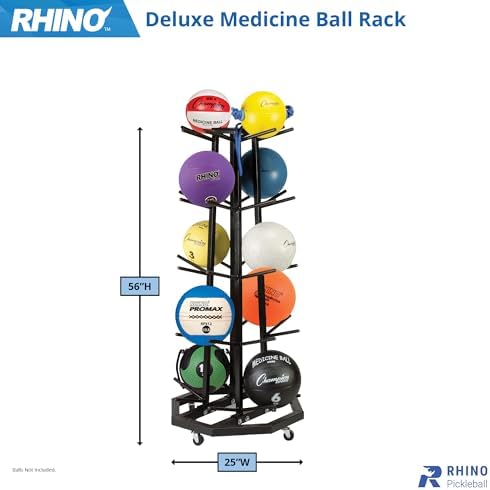 Champion Sports Medicine Ball Storage – Durable Racks & Trees for Organized Gym, Fitness & Sports Storage - Image 2