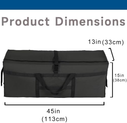 Arxus Large Duffel Bag, Waterproof Carry on Weekend Overnight Storage Bag over Luggage for Airline, Travel, Camping, Moving - Image 5
