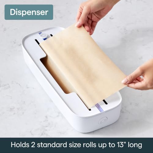 YouCopia StoraRoll Food Wrap Dispenser 2-in-1, Aluminum Foil Wrap Organizer - Image 4