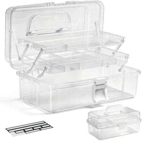 Art and Craft Organizers and Storage Box with Custom Fit Bespoke Labels by Storage+Standard