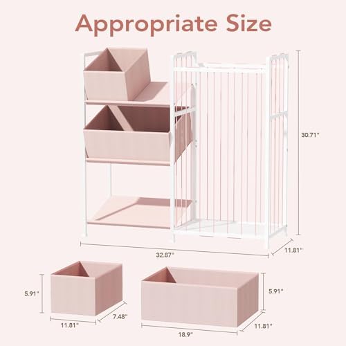 BBLIKE Toy Storage Organizer, Stuffed Animal Storage with 4 Removable Bins - Image 6