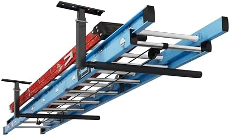 FLEXIMOUNTS Adjustable Overhead Ladder Rack, 35" Extended Arms by FLEXIMOUNTS
