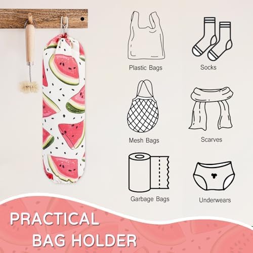 Plastic Bag Holder, Reusable Grocery Bag Holder for Plastic Bags - Image 3