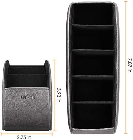 SITHON Remote Control Holder with 5 Compartments - Image 3