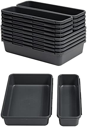 Gonice 13 PCS Drawer Organizer Tray, Interlocking Desk Drawer Organizer by Gonice
