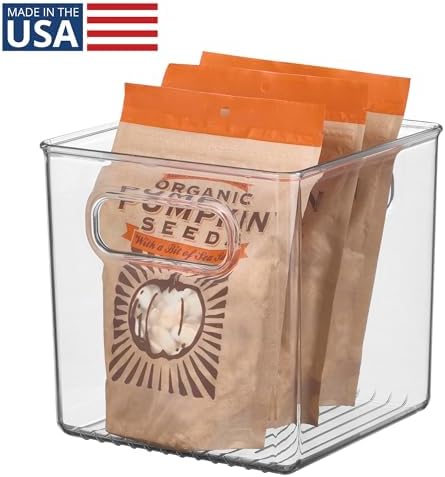 iDesign Plastic Pantry Storage Organizer Bin, 6" x 6" x 6" - Image 2