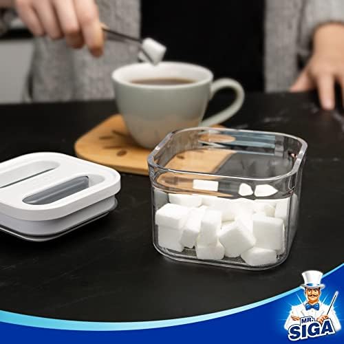 MR.SIGA 4 Pack Airtight Food Storage Container Set - Image 5