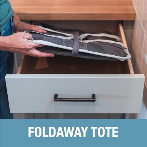 Collapsible Laundry Tote - Midnight Black/Shadow Gray (2PK) - Image 5