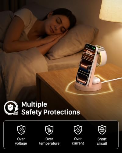 Anlmz 3 in 1 Charging Station - Wireless Charger for Apple Multiple Devices - Image 7