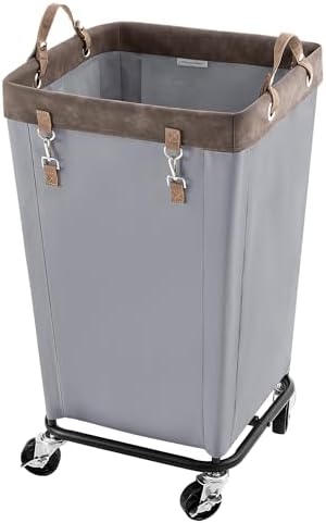 StorageWorks 160L Laundry Basket with Wheels, Rolling Hampers for Clothing by StorageWorks