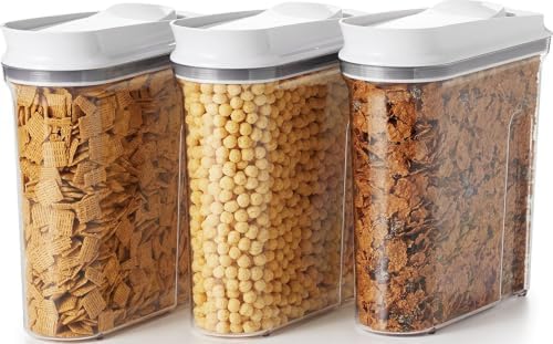 OXO Good Grips POP Airtight Cereal Dispenser 3-Piece Set, 3.4 Qt Each by Unknown