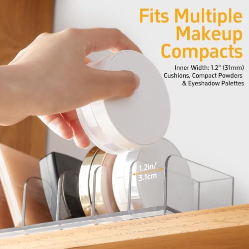 Medicine Cabinet Makeup Organizer with 3.3° Tilt - Image 4