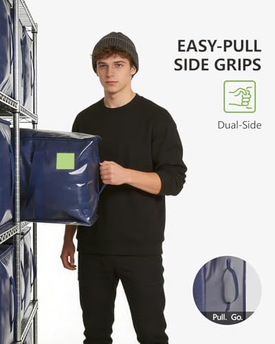 Moving Bags Heavy Duty Extra Large 110LB Storage Bags, 12 Pack-Blue - Image 5